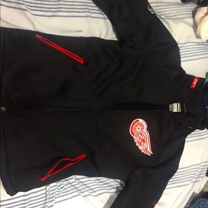 Black & Red Red Wing NHL Jacket Size Small